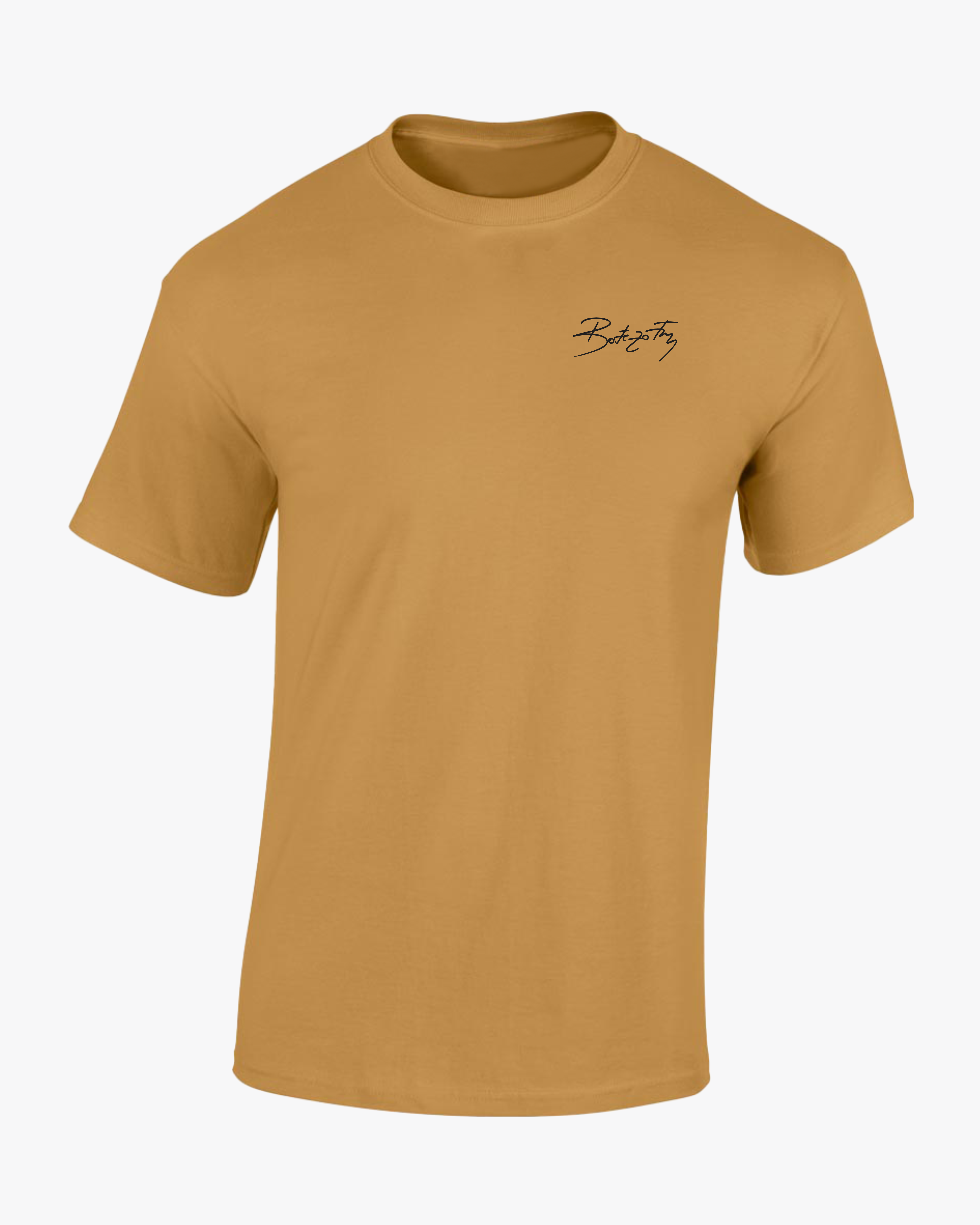 BEIGE TEMPLAR - tricou barbati din bumbac premium