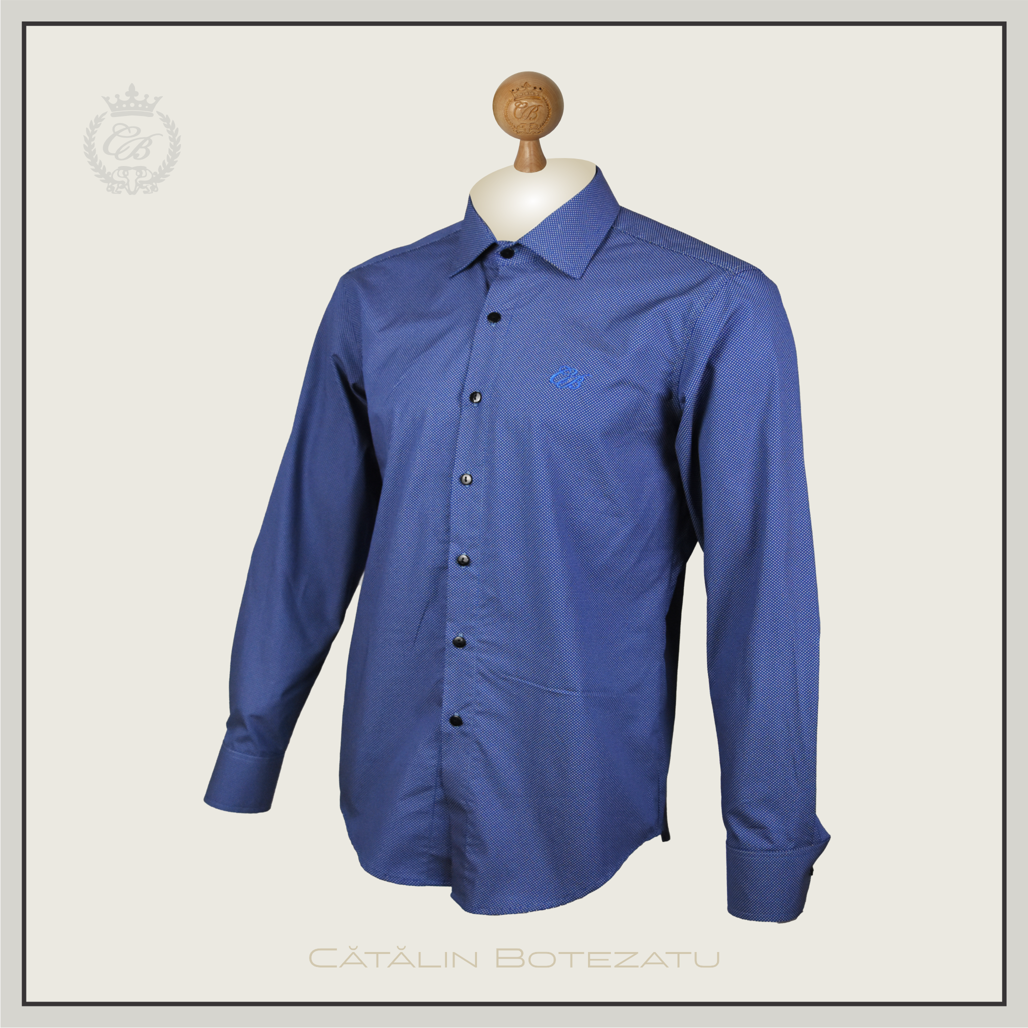 NAVY CLASS - cămașă slim fit Cătălin Botezatu