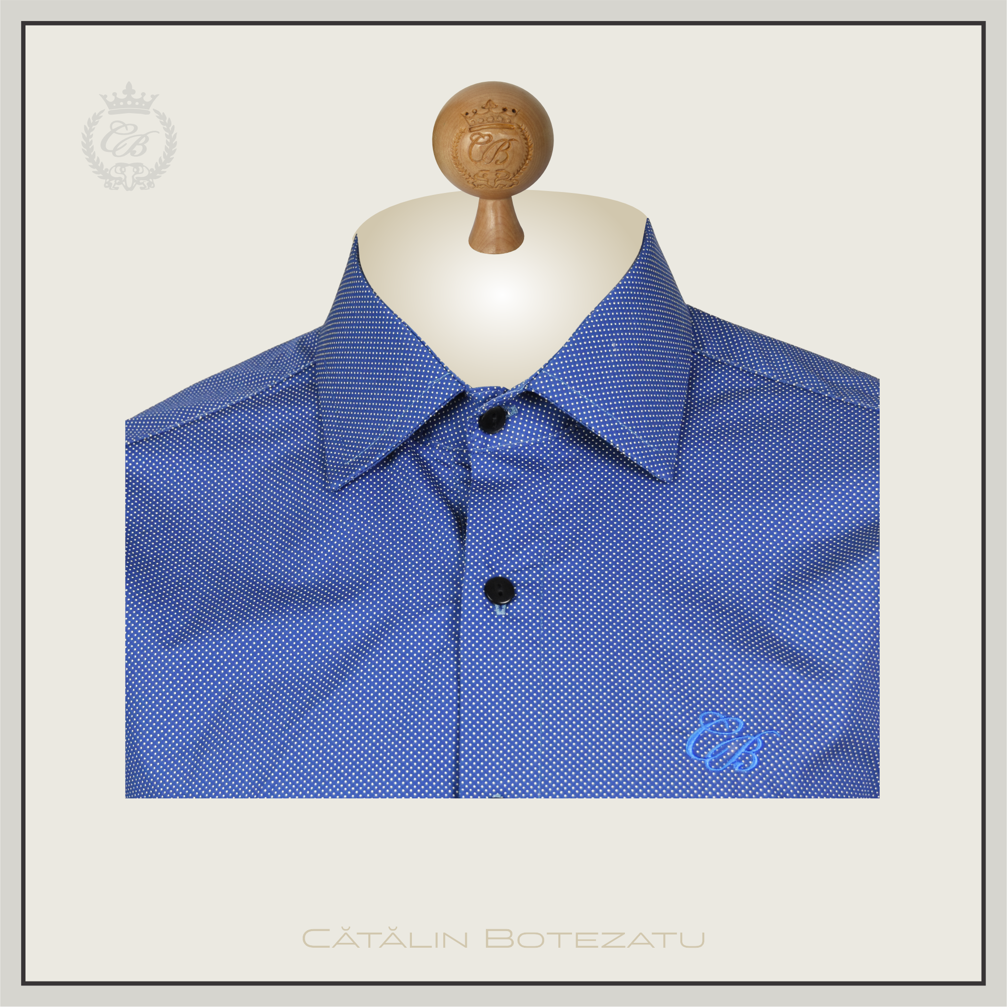 NAVY CLASS - cămașă slim fit Cătălin Botezatu