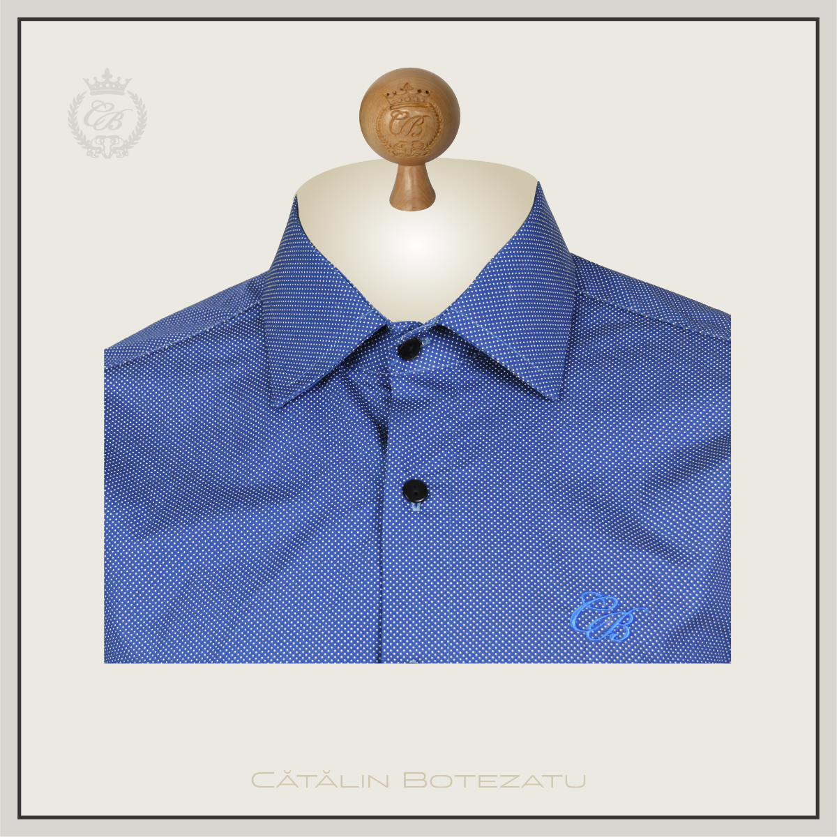 NAVY CLASS - cămașă slim fit Cătălin Botezatu