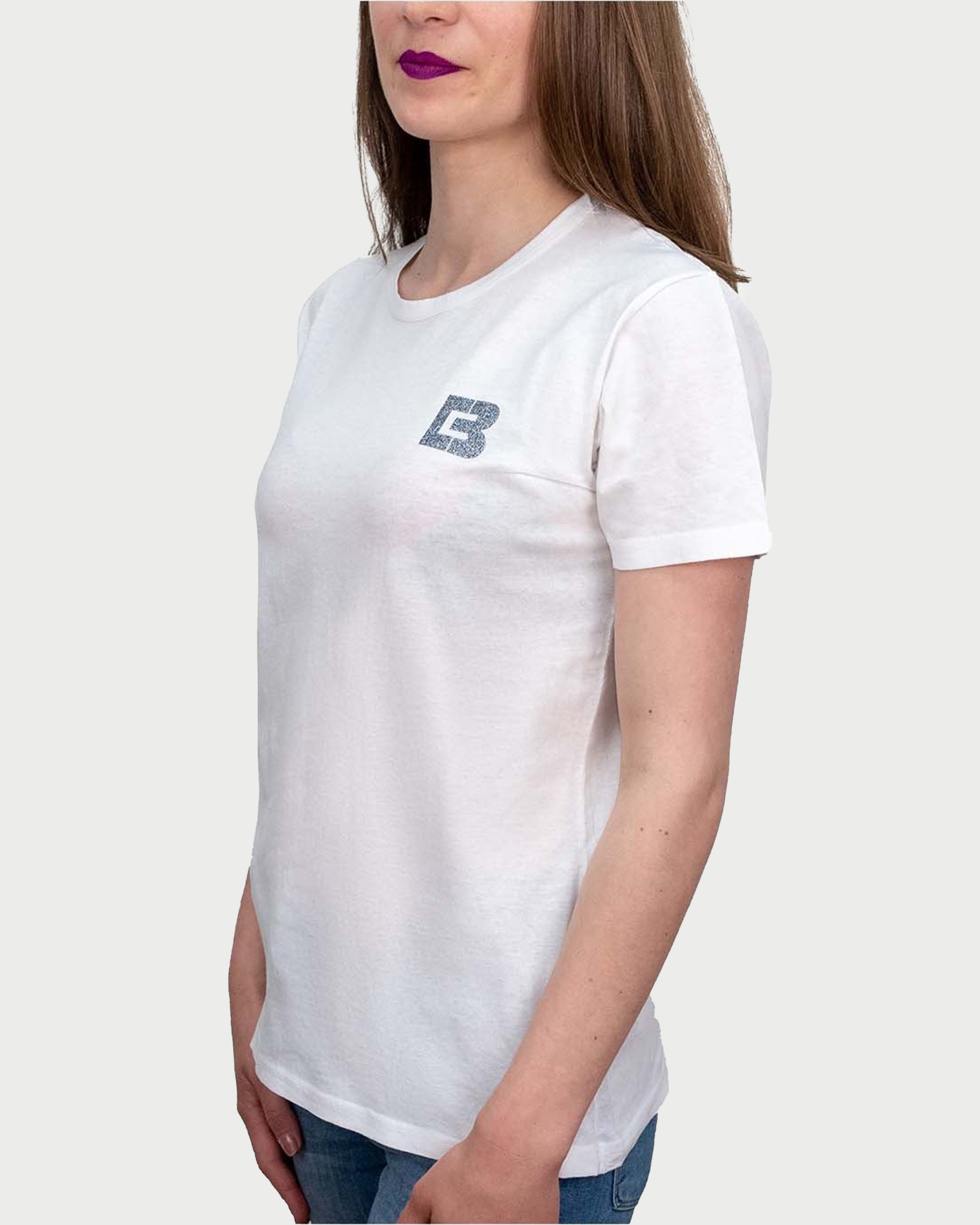 MINIMAL WHITE - tricou minimalist pentru femei