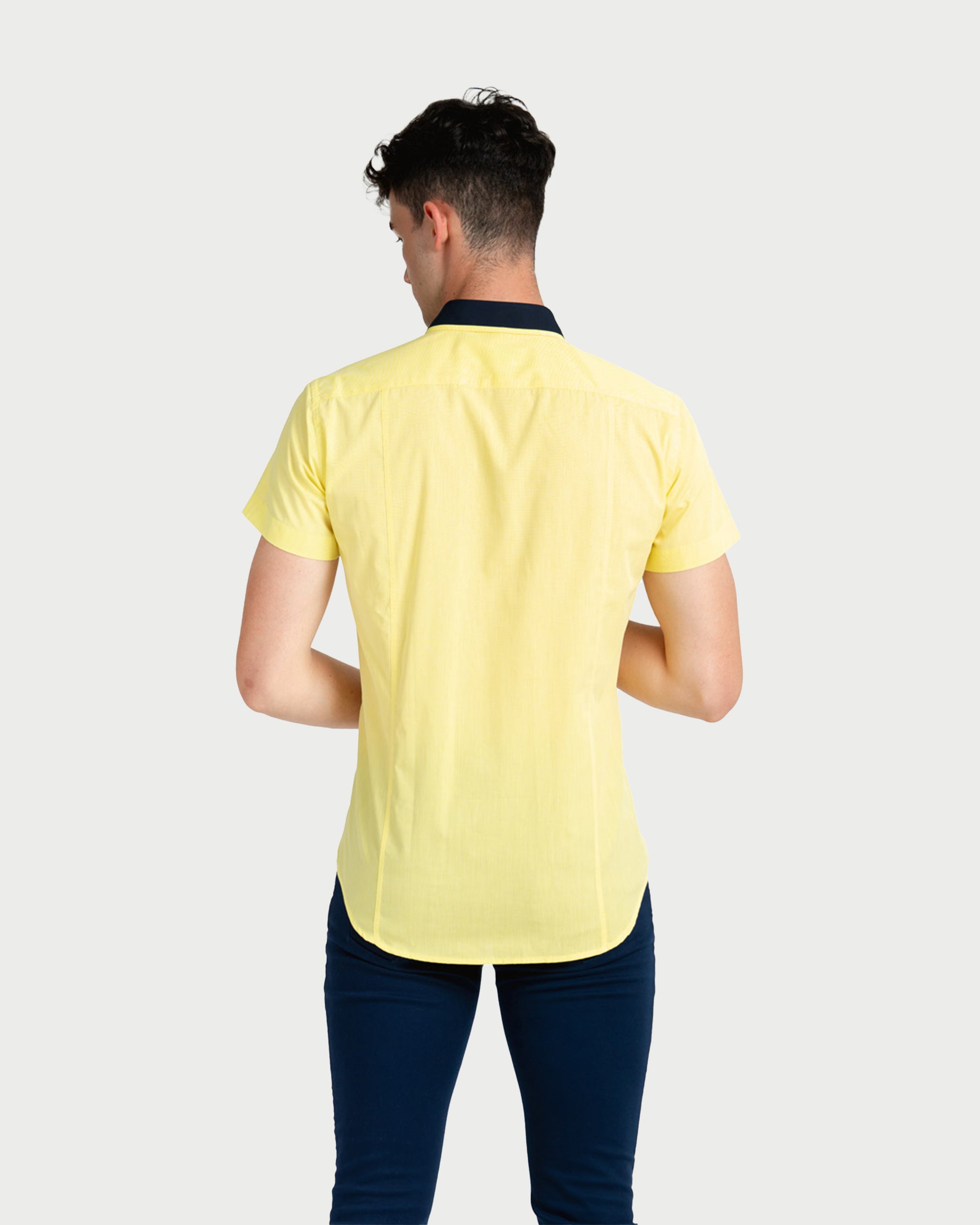 YELLOW SUMMER - Camasa cu maneca scurta