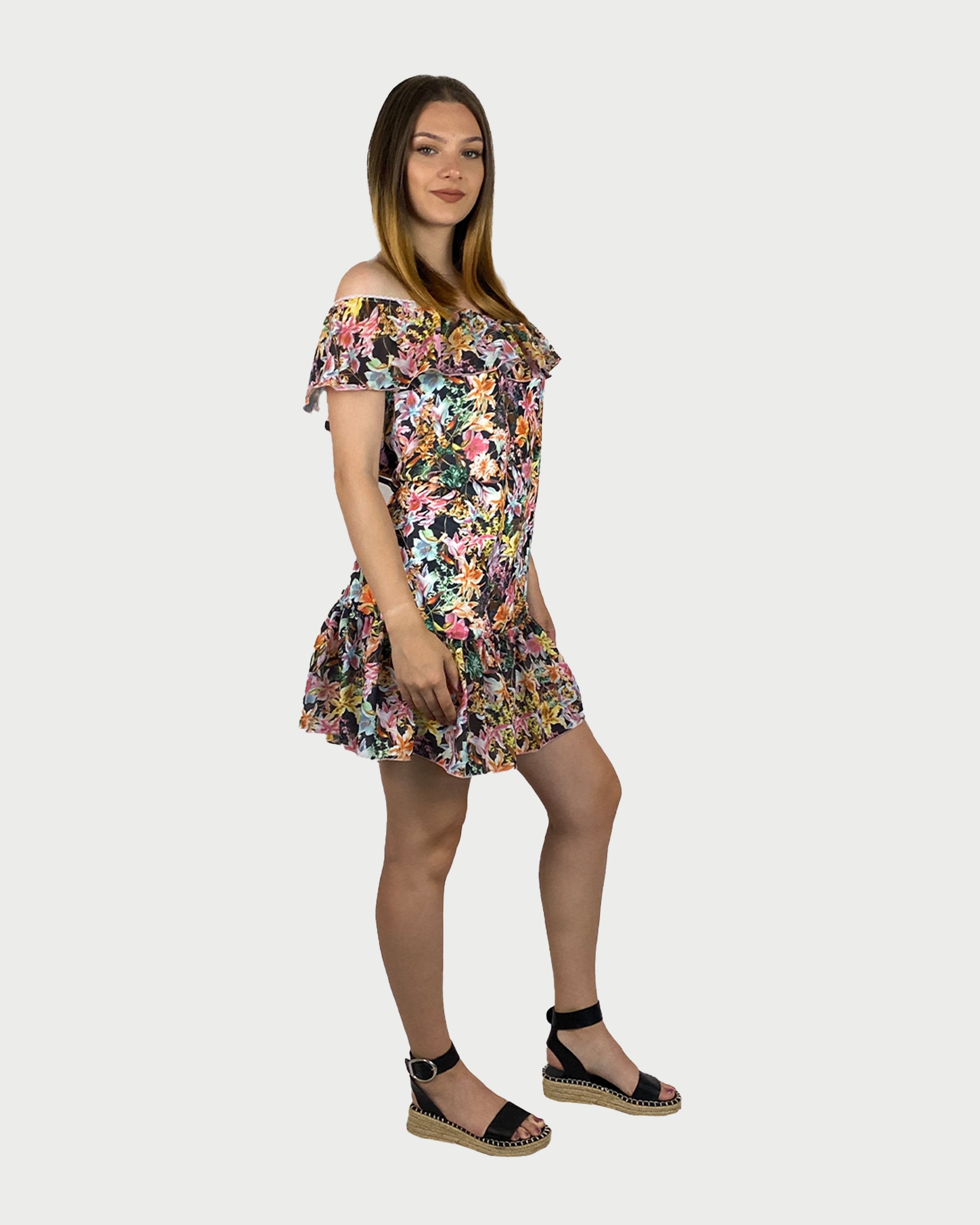 FLOWER RUFFLES - rochie Editie Limitata pentru femei