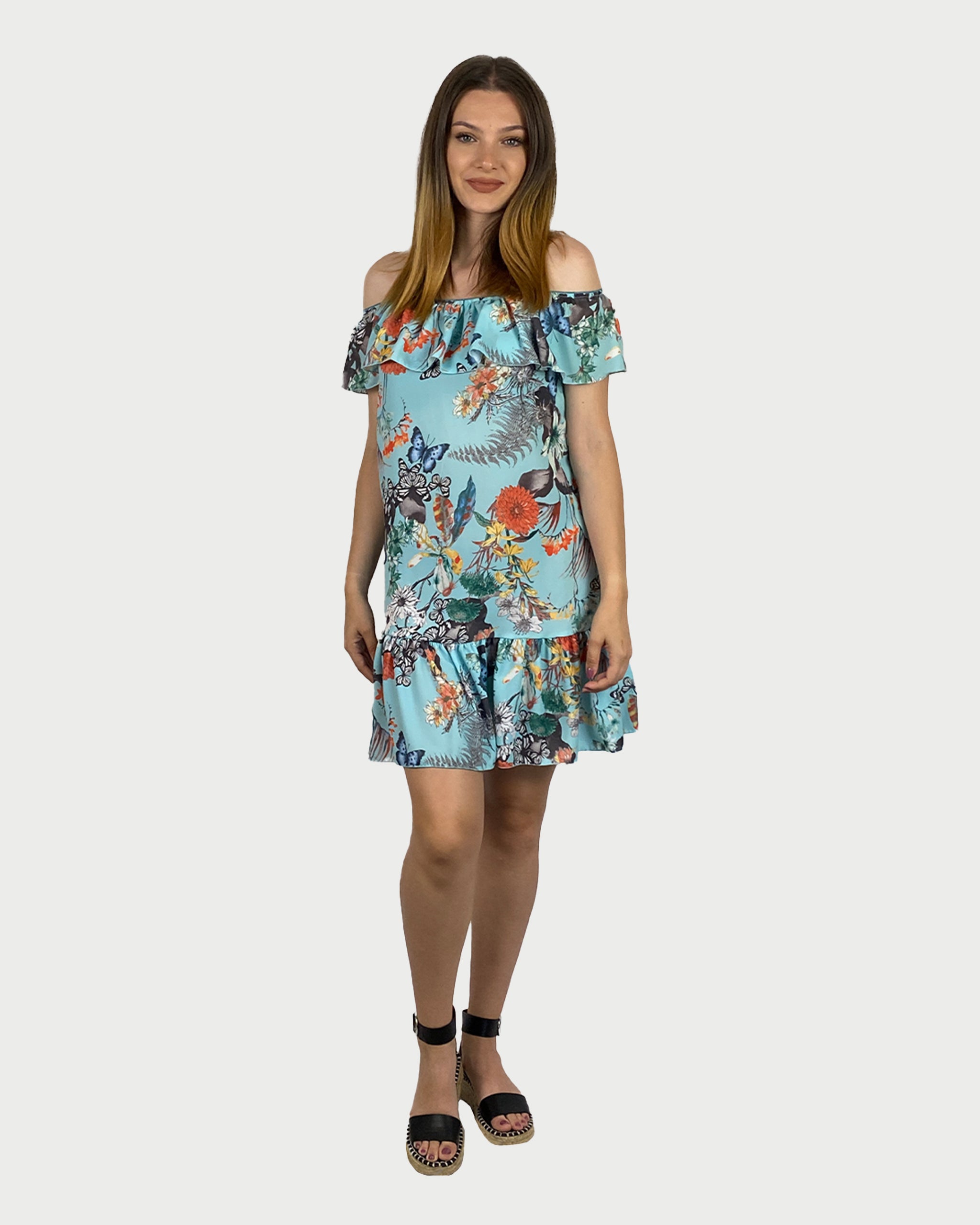 BUTTERFLY RUFFLES - rochie Editie Limitata pentru femei