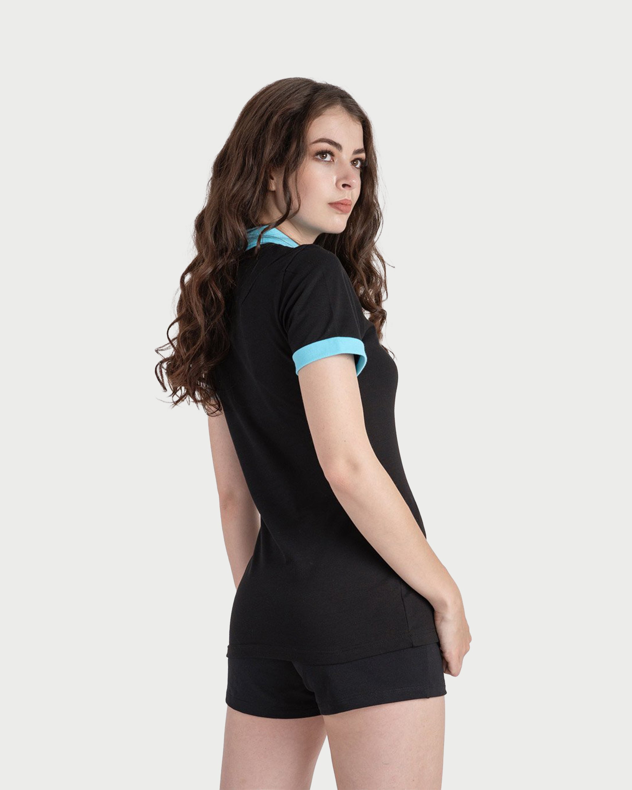 BLACK FEATHER - tricou polo din bumbac premium