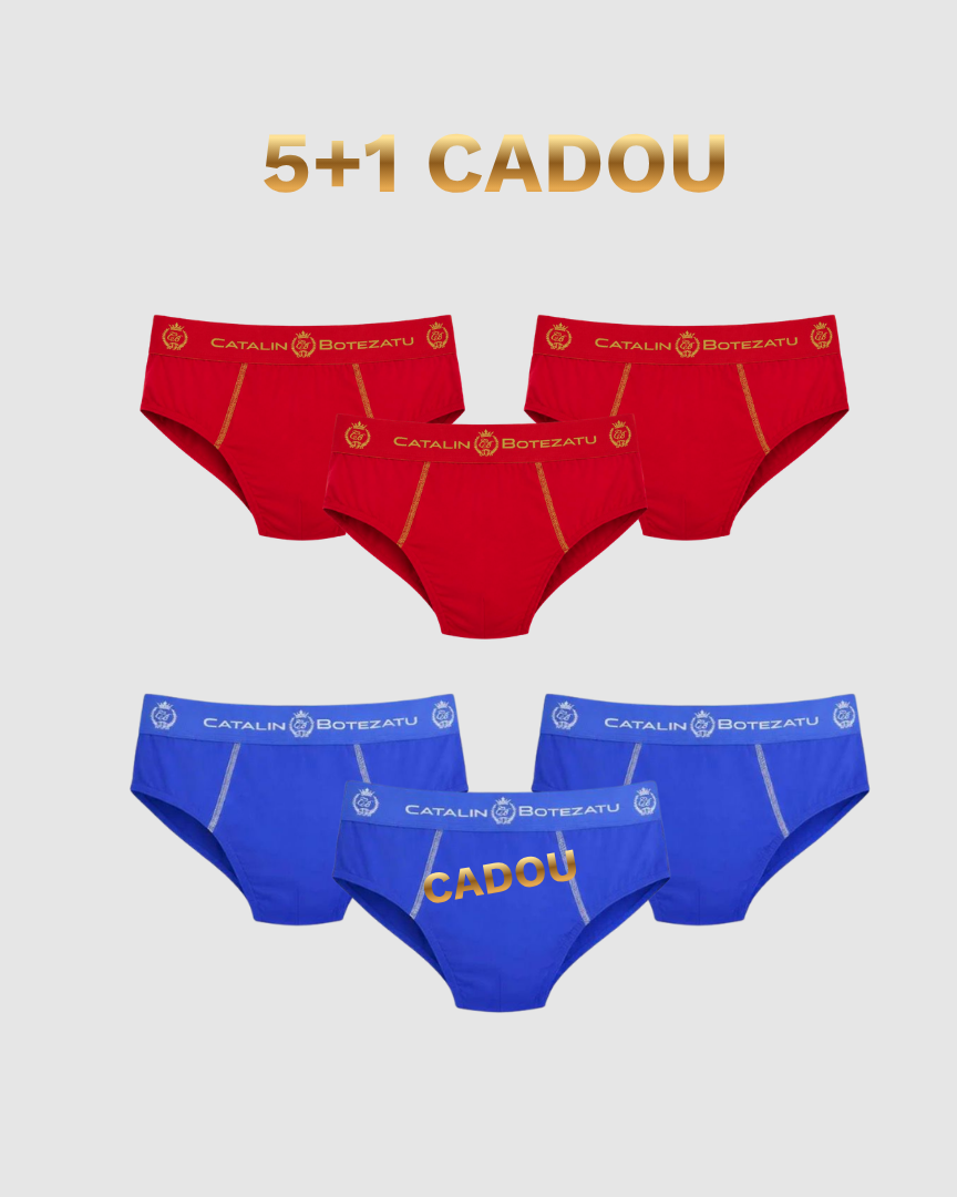 DUO COLOR SLIP - 5+1 GRATIS - chiloti premium