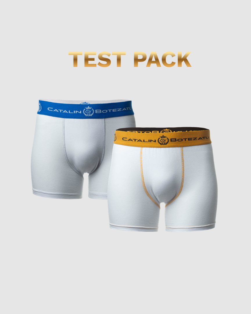 Test White - Boxeri premium Cătălin Botezatu