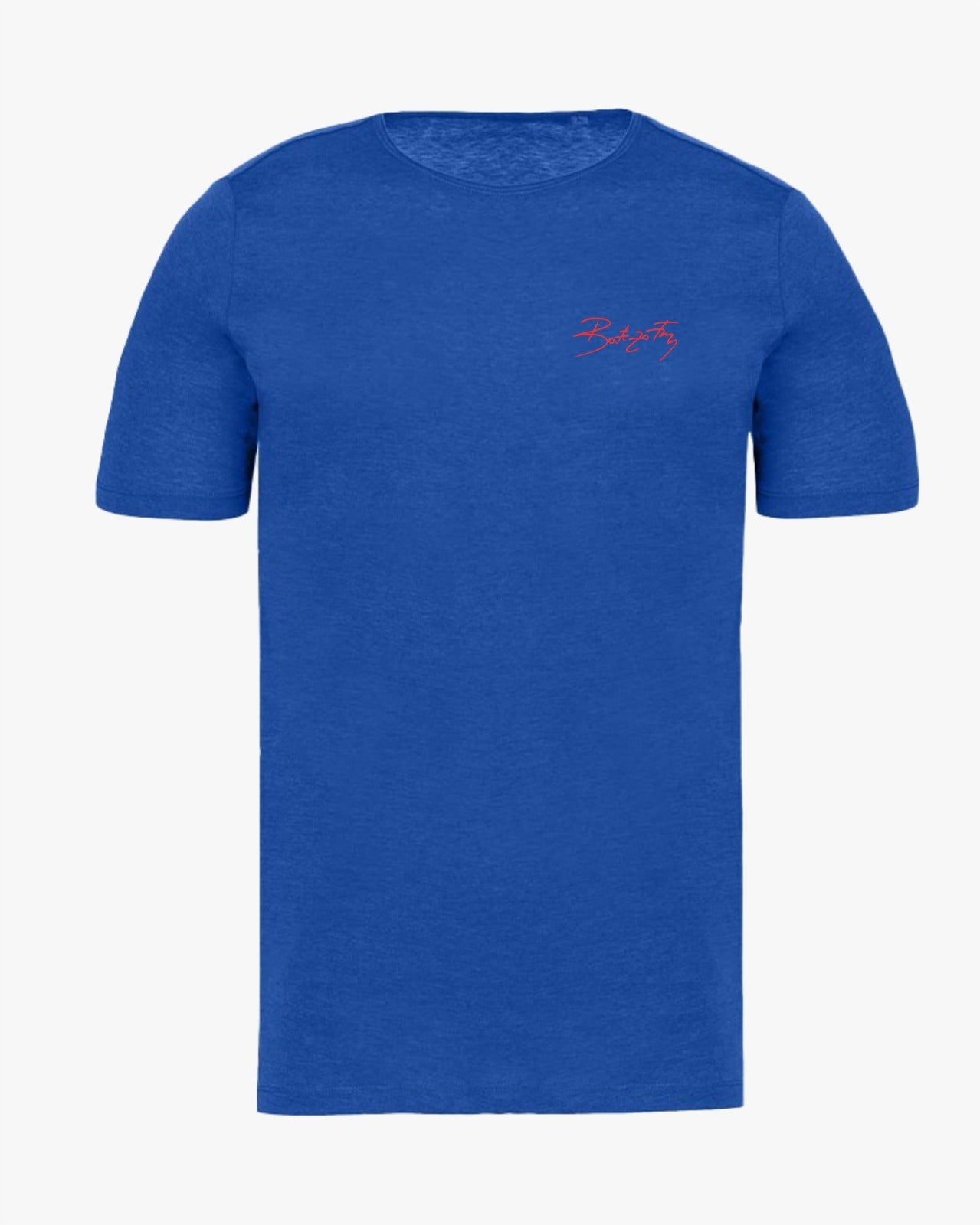 OFF BLUE -Tricou barbatesc din bumbac organic