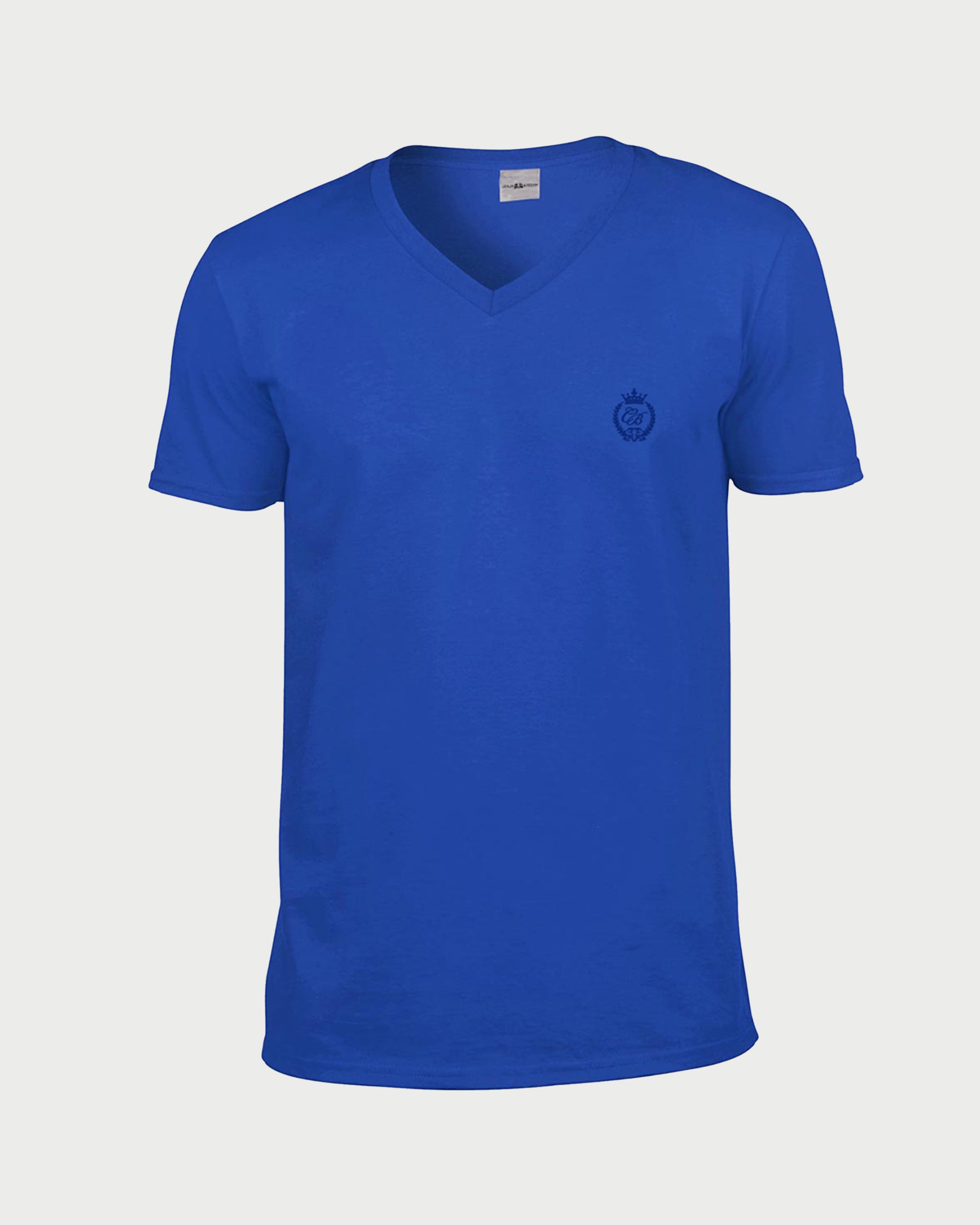 BLUE ANGEL - tricou din bumbac in V