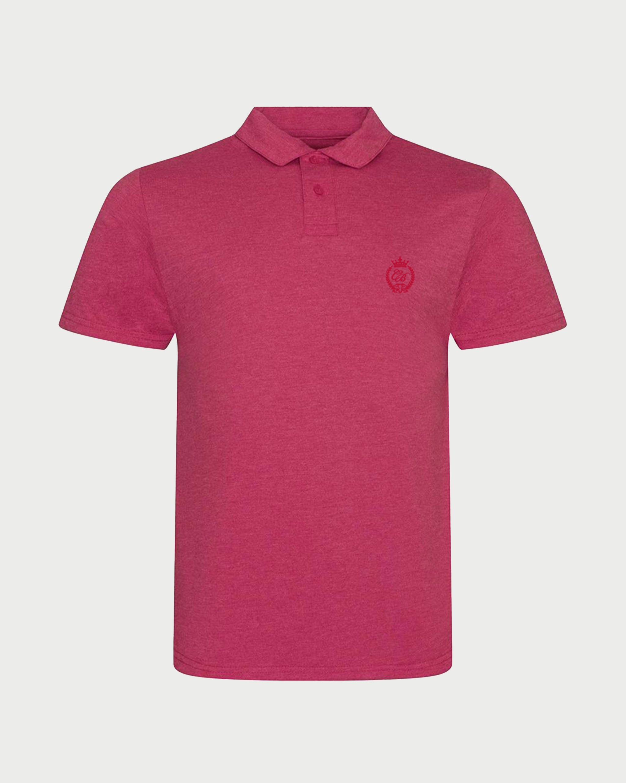 ARRAY RED-  tricou polo tri-blend