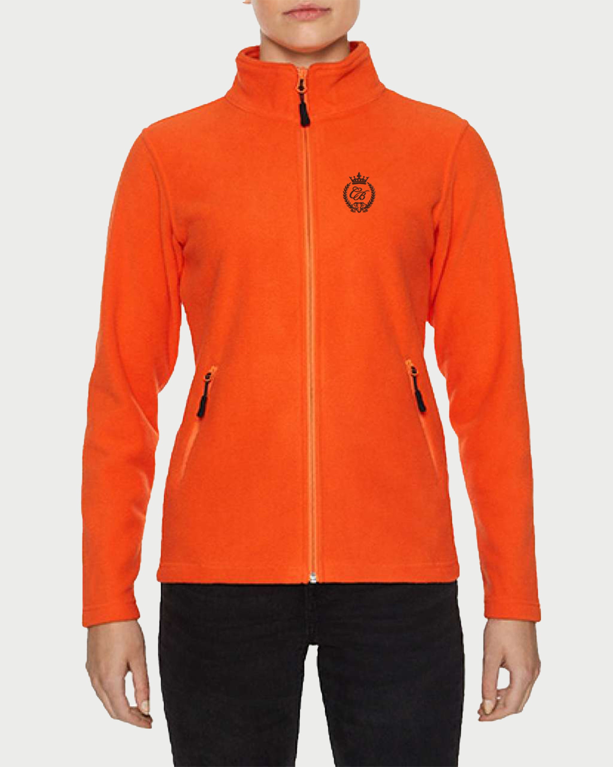 ORANGE JOGGING - hanorac sport de dama