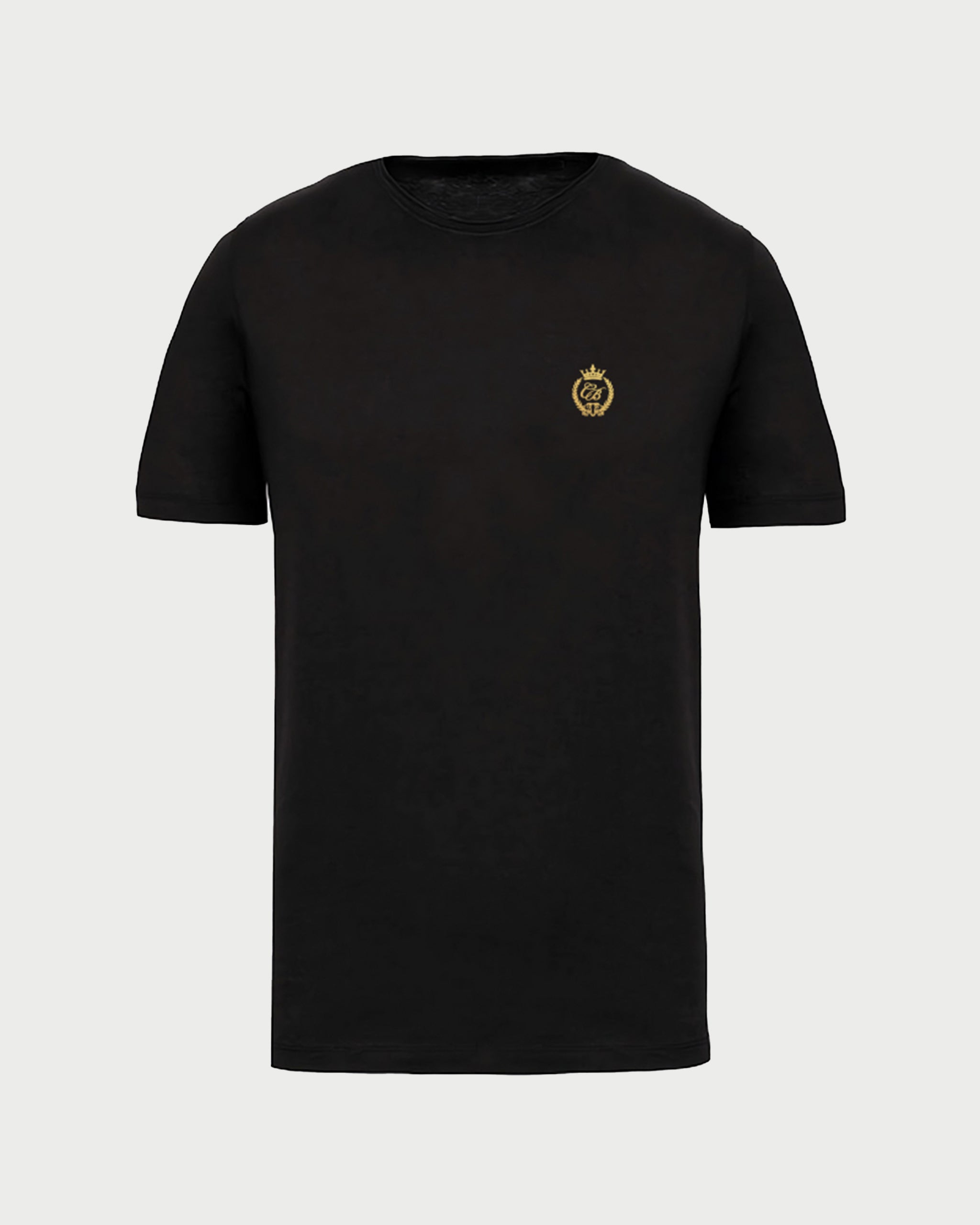 OFF BLACK -Tricou barbatesc din bumbac organic