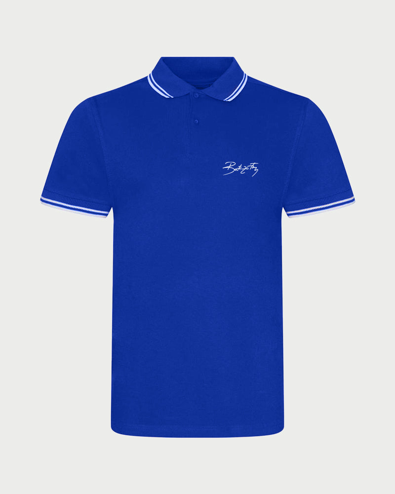 MYR BLEU -   tricou polo din bumbac premium