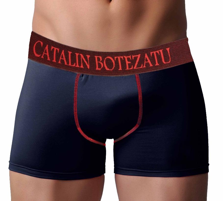 NAVY ABYSS - boxeri din bumbac premium