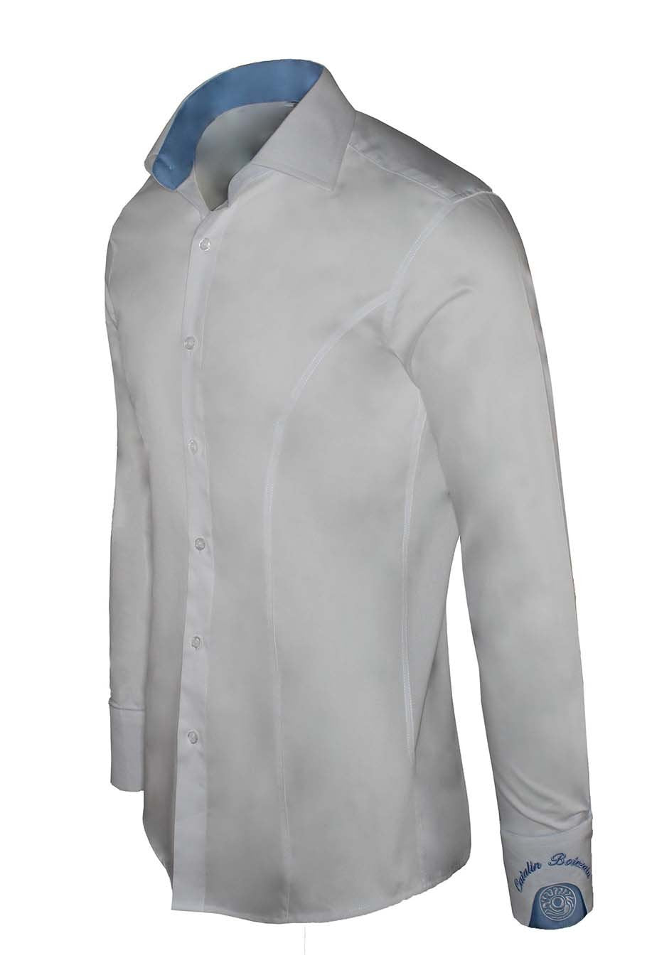 WHITE CLOCK SHIRT - camasa din bumbac premium