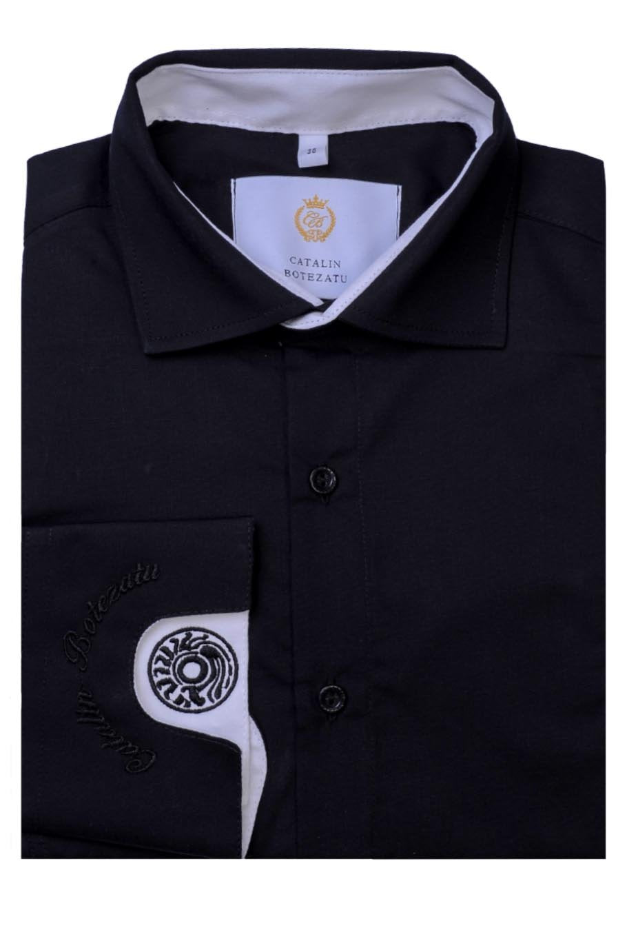 BLACK CLOCKSHIRT - camasa de designer pentru barbati