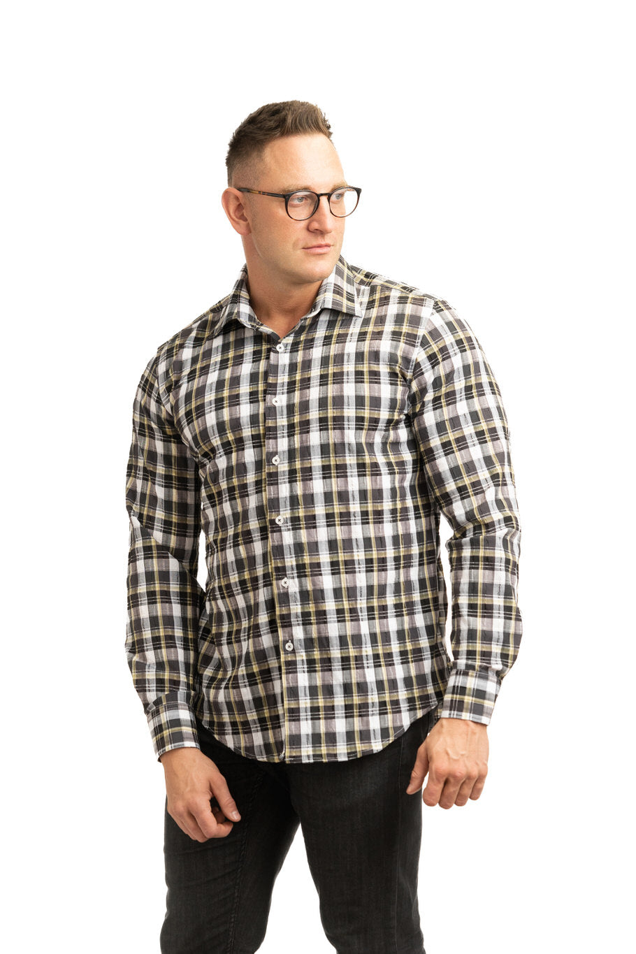FUNKY PLAIDS - camasa casual pentru barbati