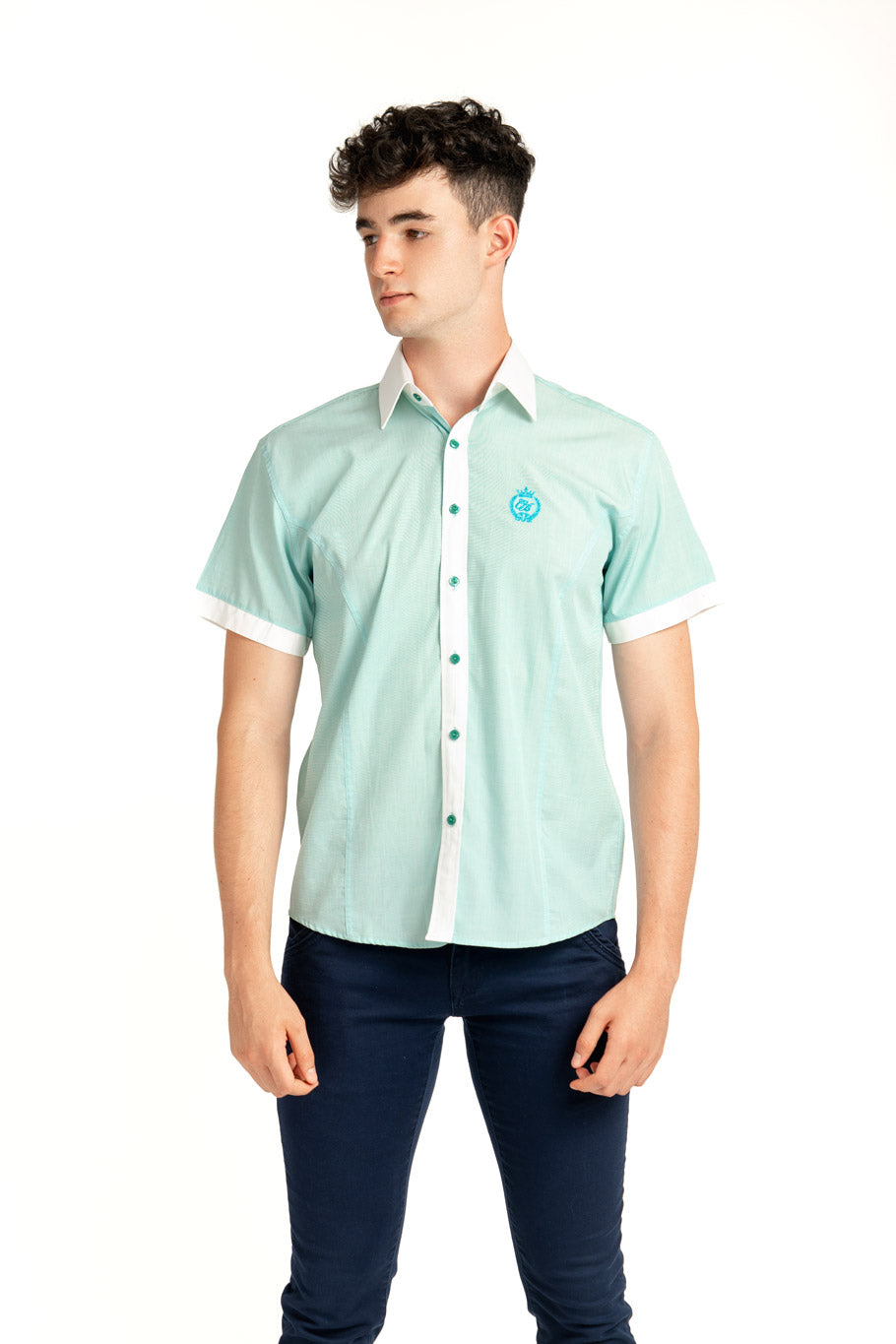 GREEN SUMMER - Camasa cu maneca scurta