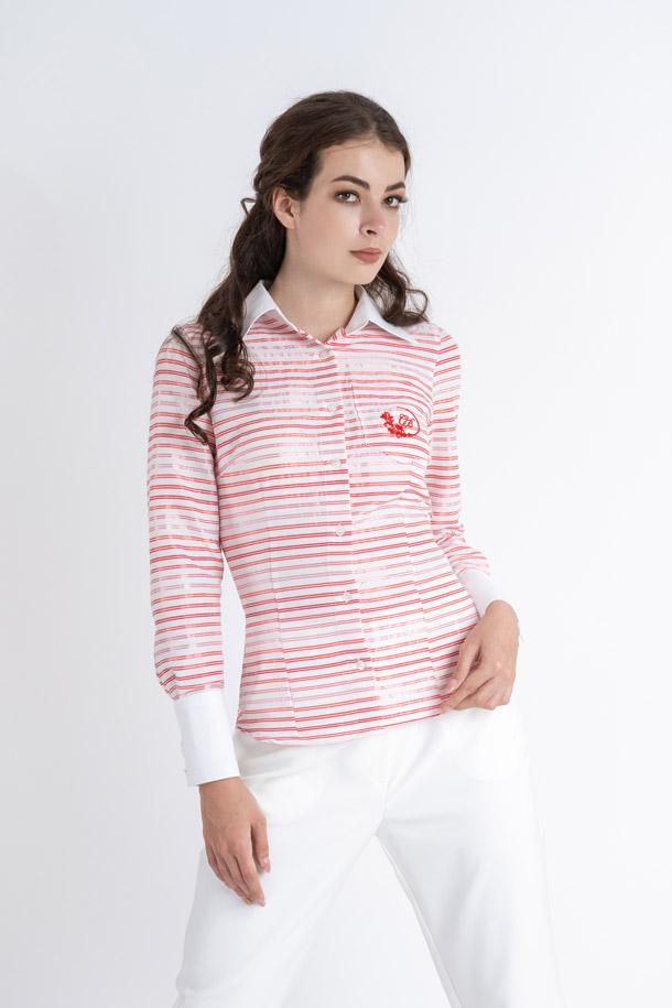 DASHING RED - Camasa high class de femei