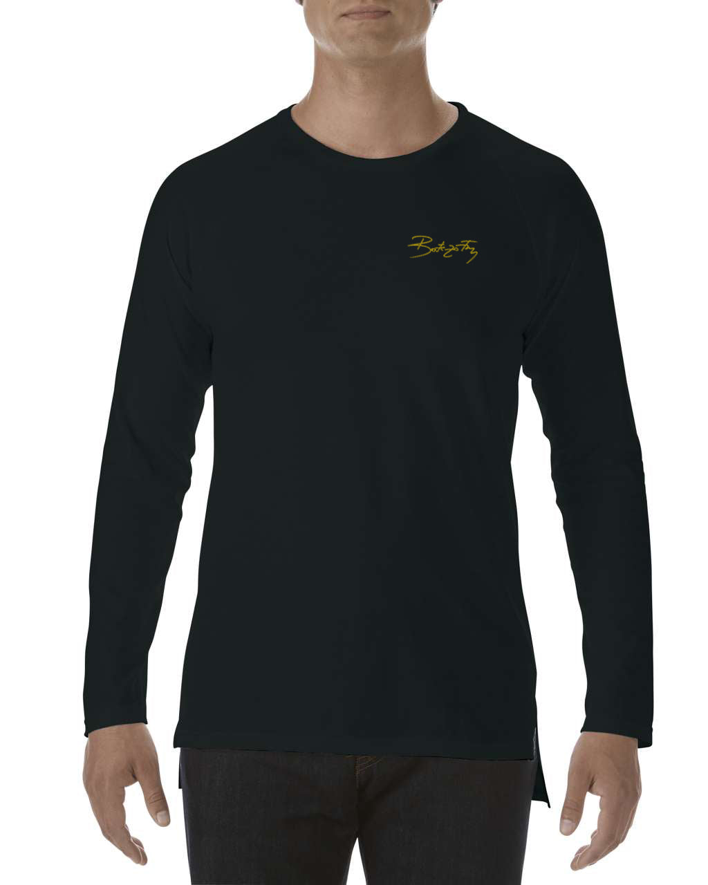 BLACK VISION - bluza barbateasca din bumbac premium
