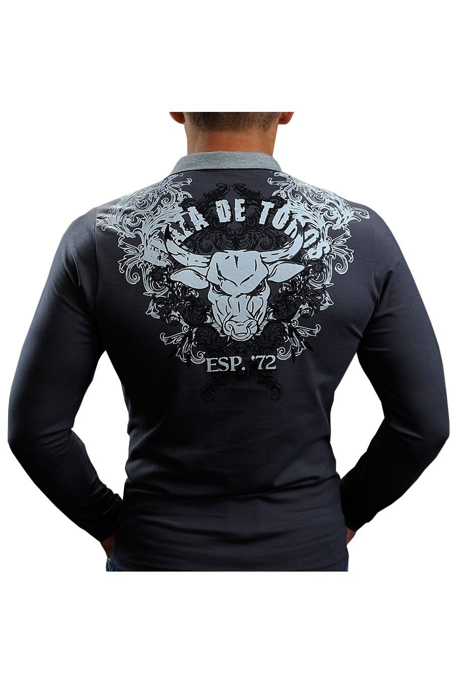 GRAY TOREADOR - tricou cu maneca lunga