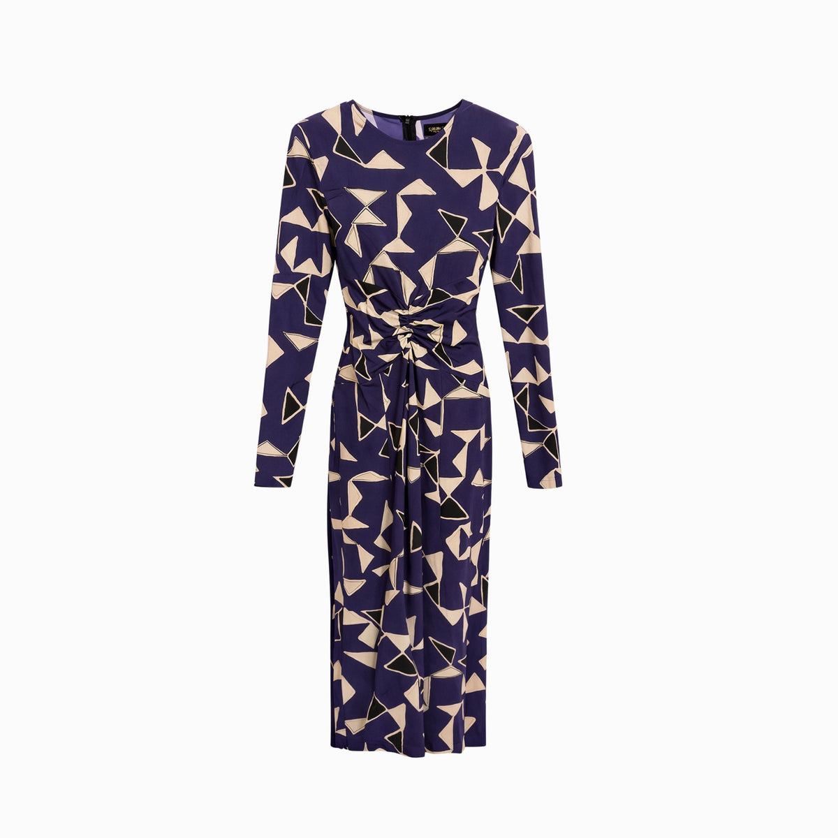 Rochie midi cu print geometric - Catalin Botezatu