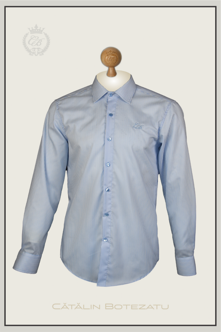 AZURE ELEGANCE - cămașă slim fit Cătălin Botezatu