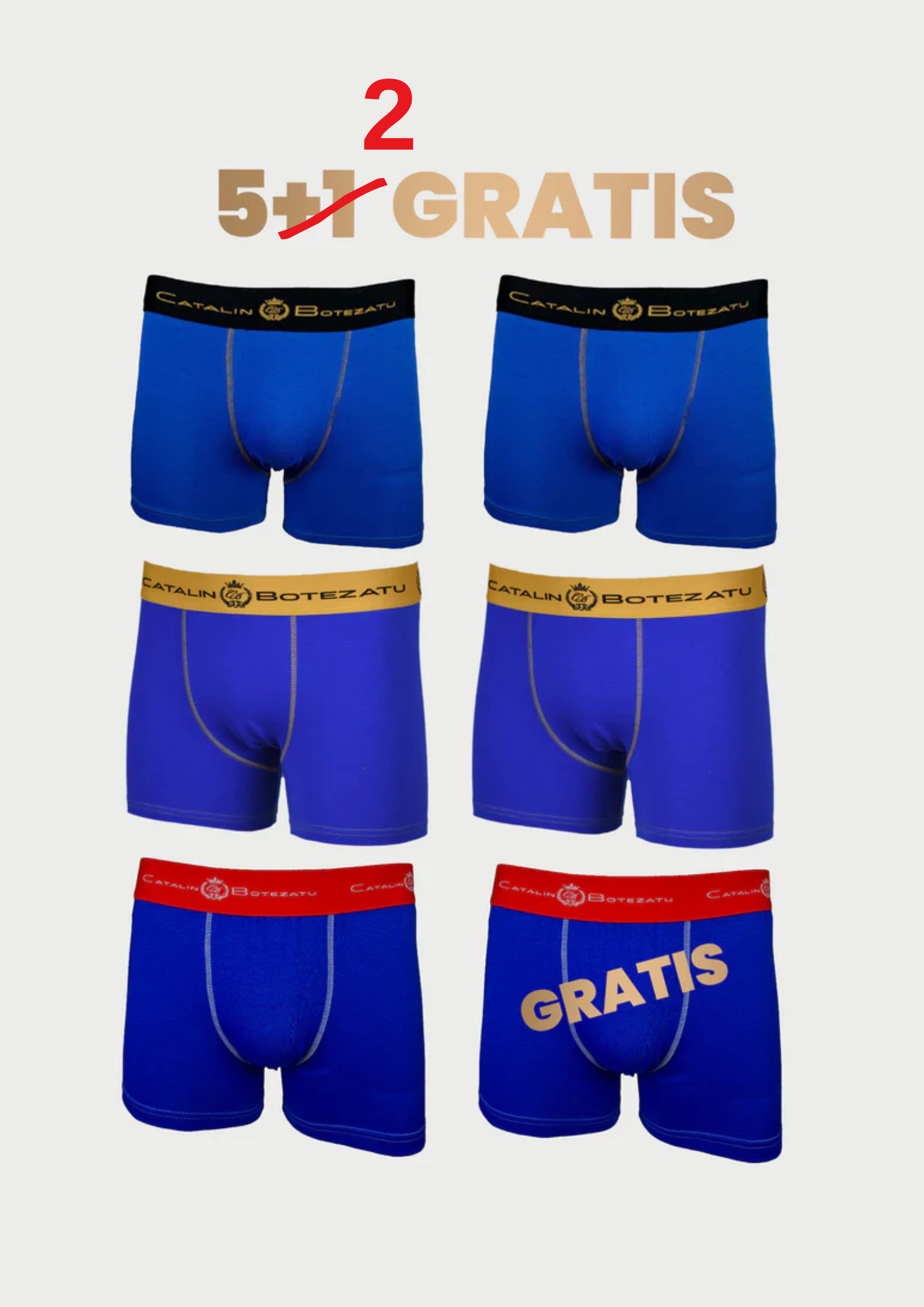 THE BLUE PACK 5+1 GRATIS SI LIVRARE GRATUITĂ