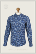 Floral Symphony - cămașă slim fit Cătălin Botezatu