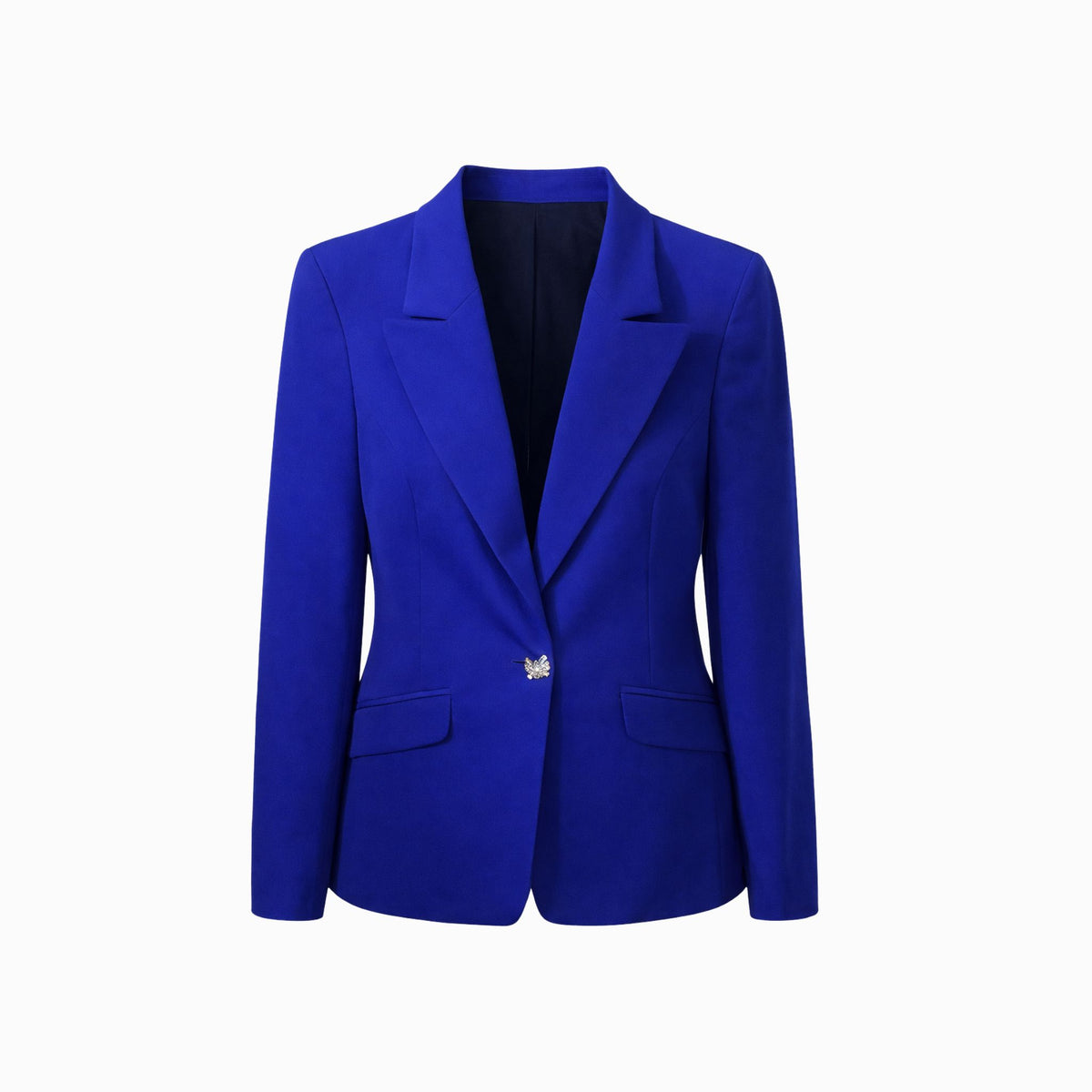 Sacou elegant albastru Catalin Botezatu