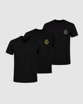 SET DE 3 TRICOURI NEGRE