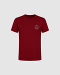 Tricou Premium Visiniu din Bumbac Cătălin Botezatu