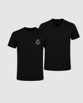 SET DE 2 TRICOURI NEGRE  - V1