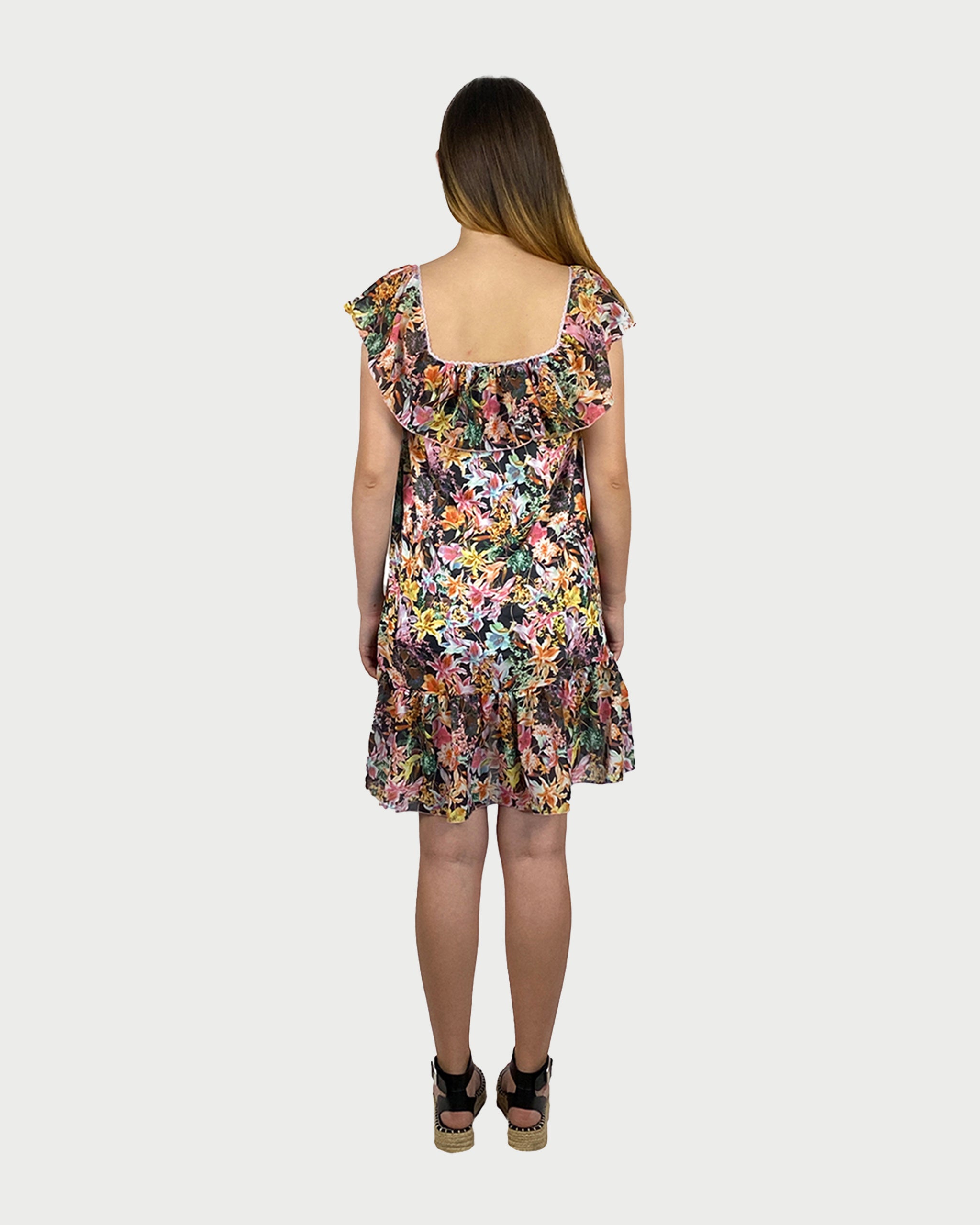 FLOWER RUFFLES - rochie Editie Limitata pentru femei