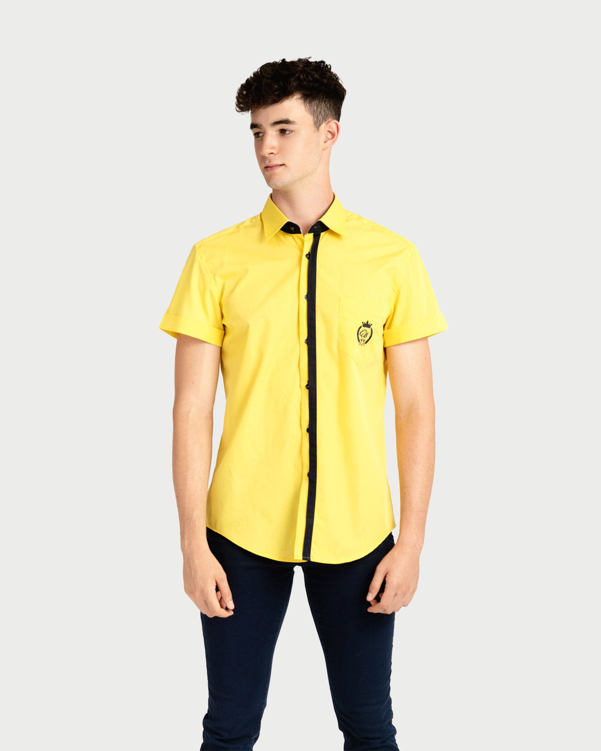 YELLOW MIX - Camasa cu maneca scurta