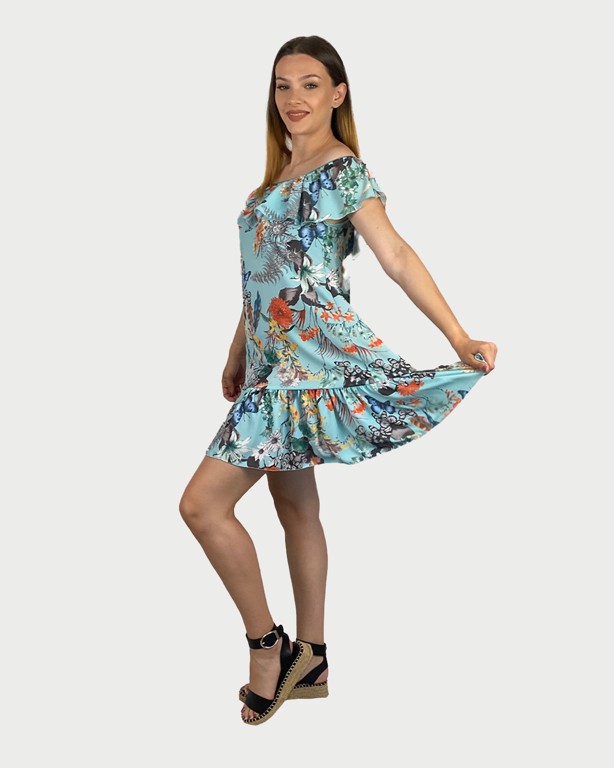 BUTTERFLY RUFFLES - rochie Editie Limitata pentru femei