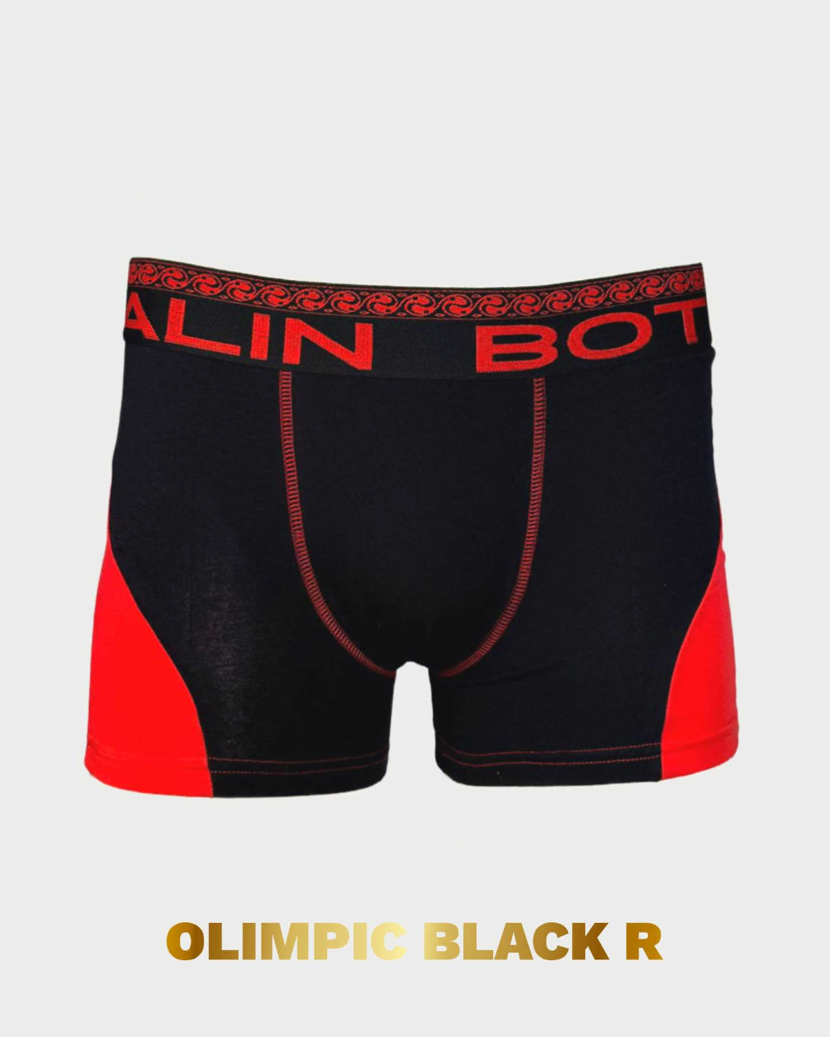 Boxeri negru cu rosu model nou cb