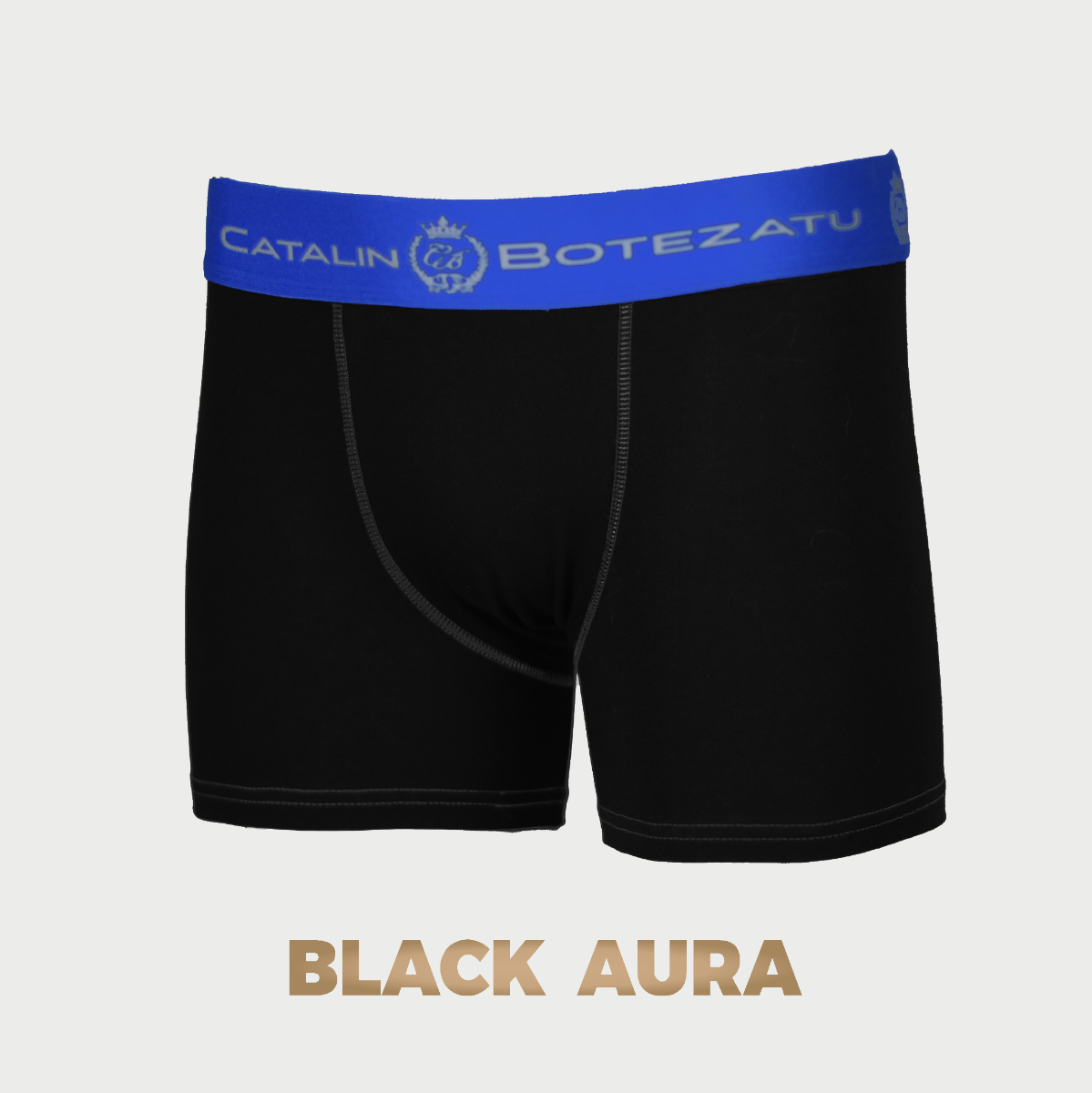BLACK AURA - boxeri barbati din bumbac premium