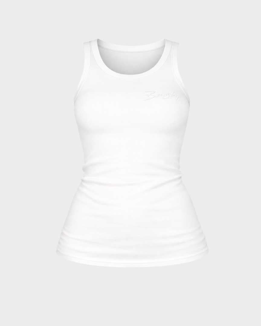 DEBARDEUR BLANC - MAIOU FEMEI BUMBAC ORGANIC