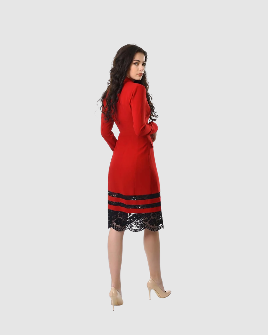 RED ELEGANCE  - Rochie femei