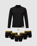Pachet Cătălin Botezatu – Helancă Neagră + 5 Boxeri Black & Gold