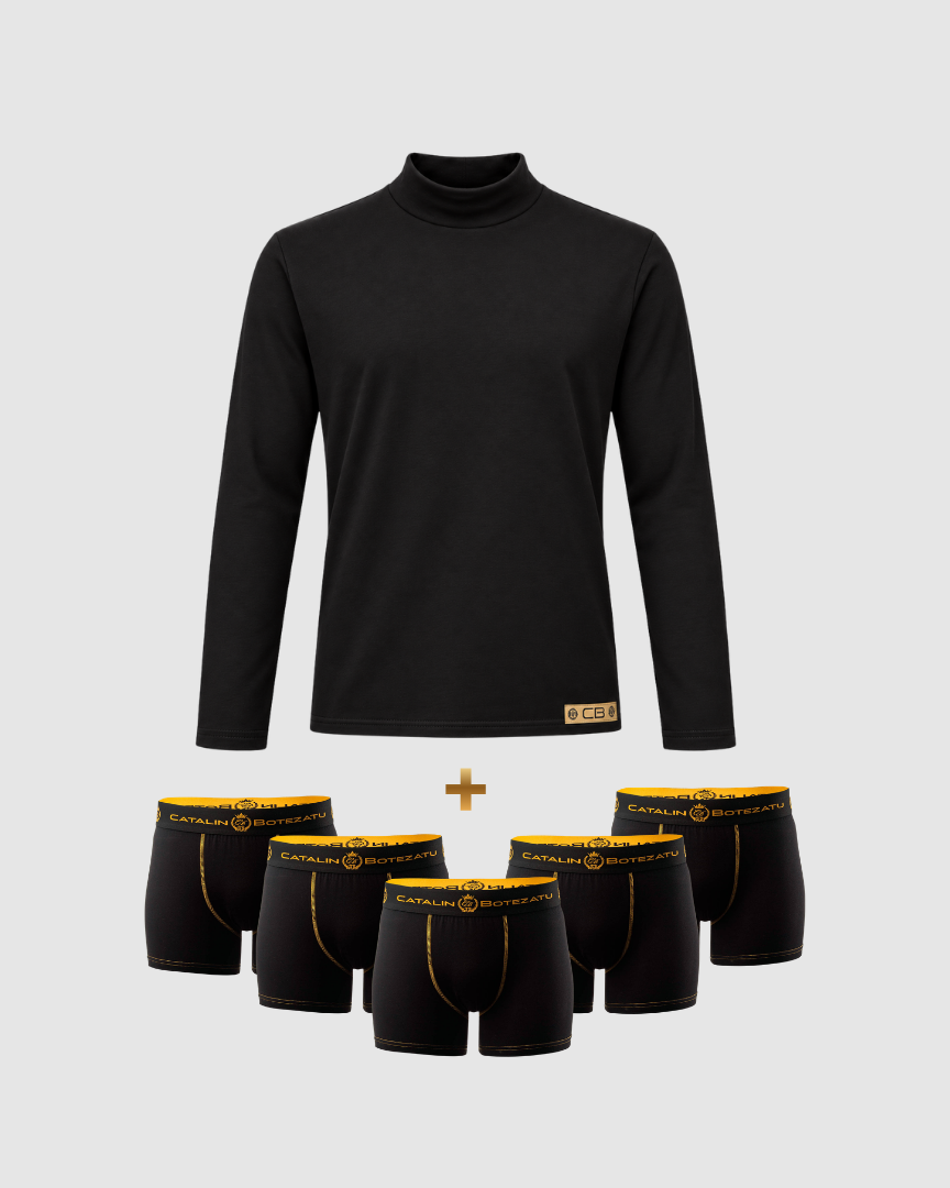 Pachet Exclusiv 1 Helanca + 5 Boxeri Catalin Botezatu - Noua Colectie