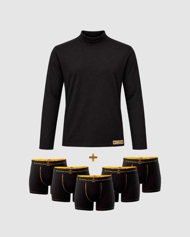 Pachet Exclusiv 1 Helanca + 5 Boxeri Catalin Botezatu - Noua Colectie