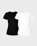 PACHET CLASIC DUO - Tricou femei 1+1