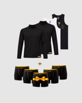 BLACK FRIDAY – Black Elegance Complet: 2 helănci + 2 maieuri + 5 boxeri Cătălin Botezatu
