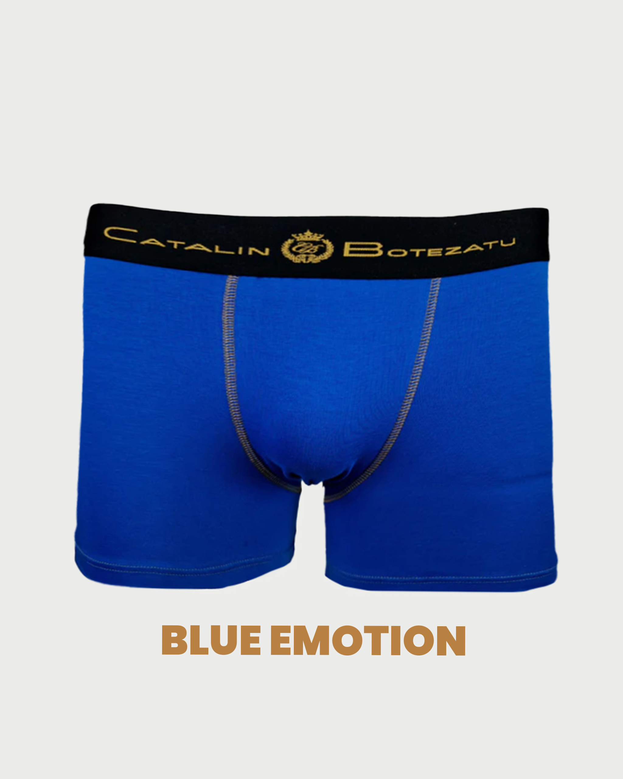 BLUE EMOTION - boxeri barbati din bumbac premium