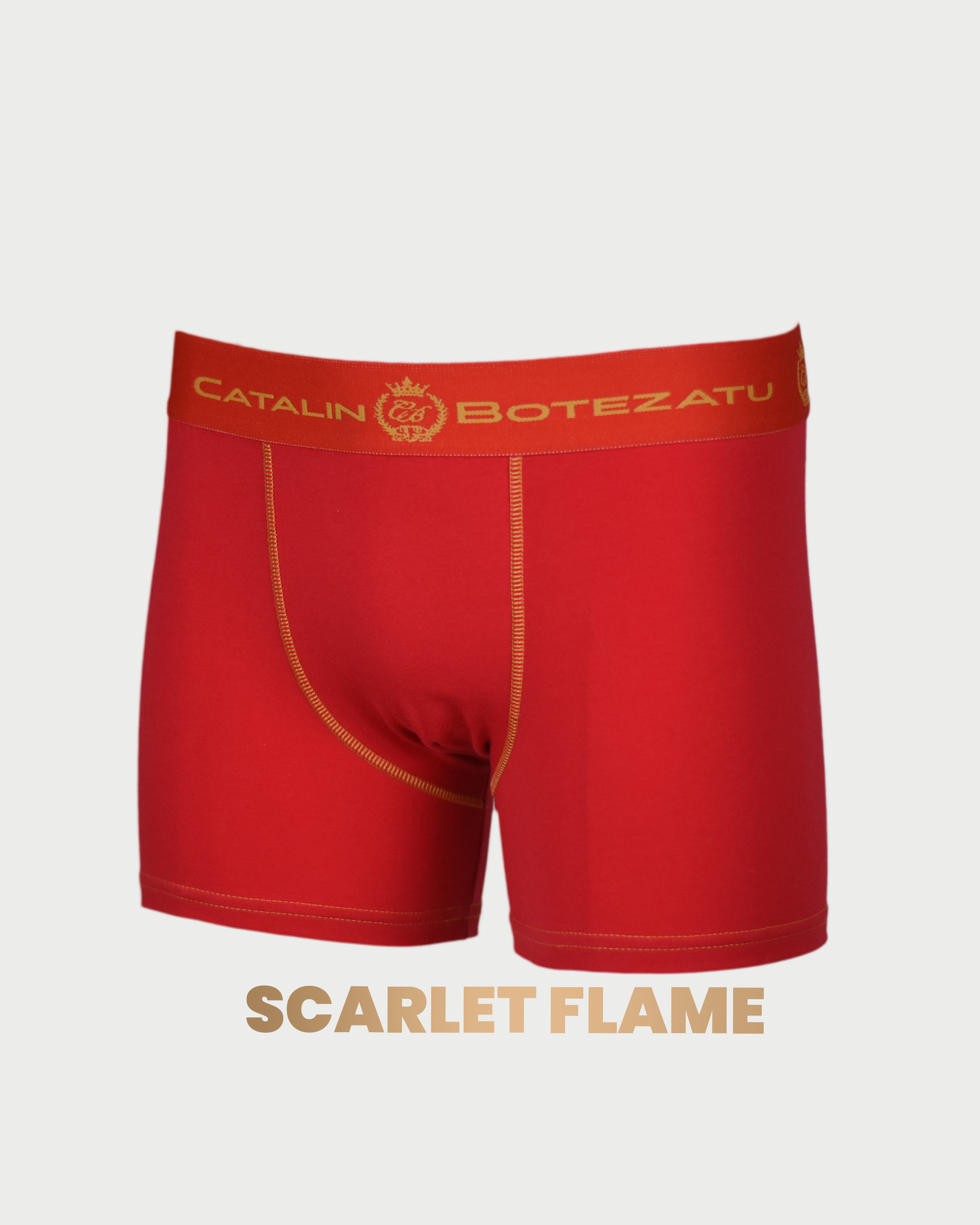 SCARLET FLAME - boxeri barbati din bumbac premium