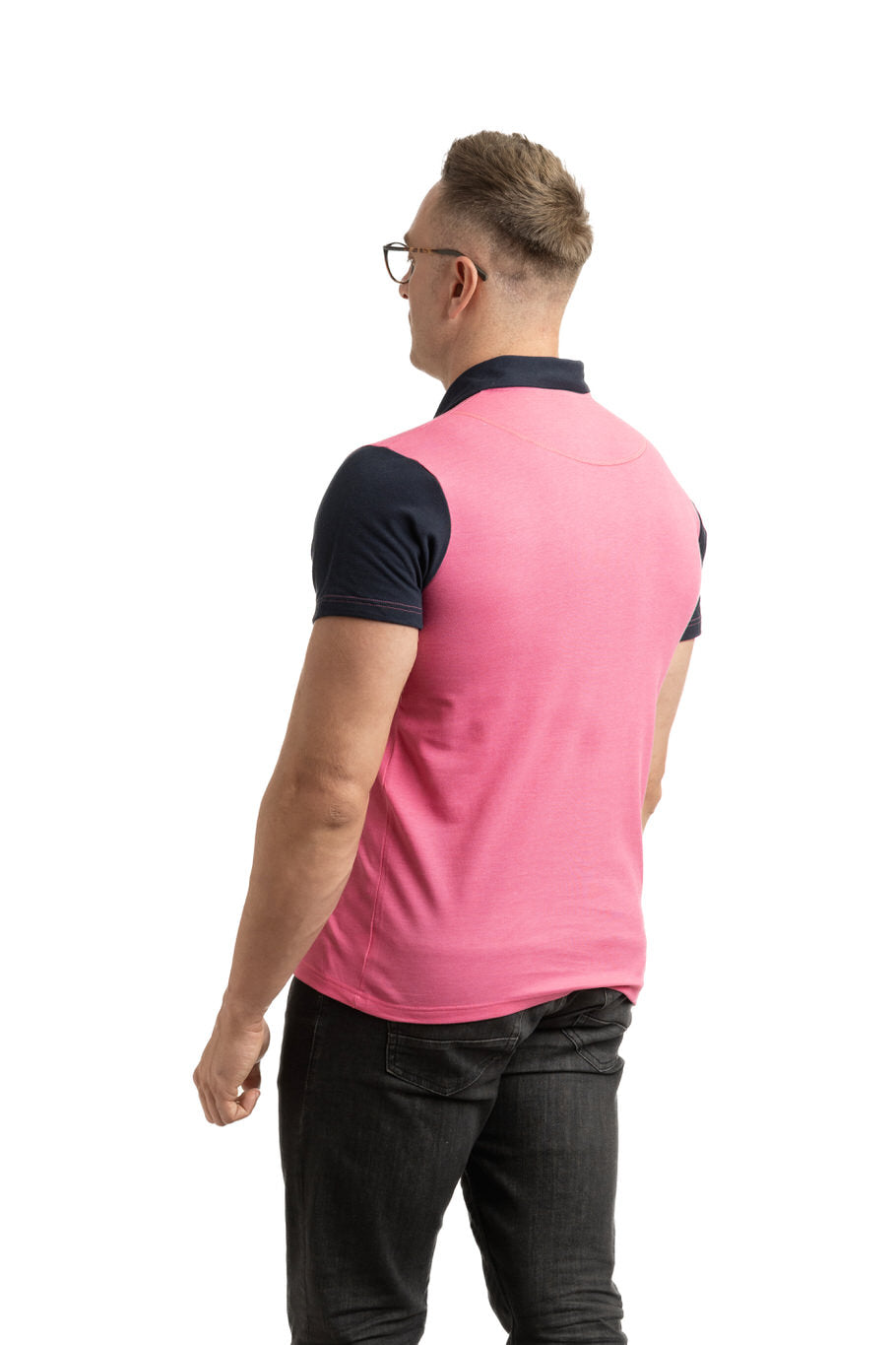 PINK ARRAY -  tricou polo din bumbac premium